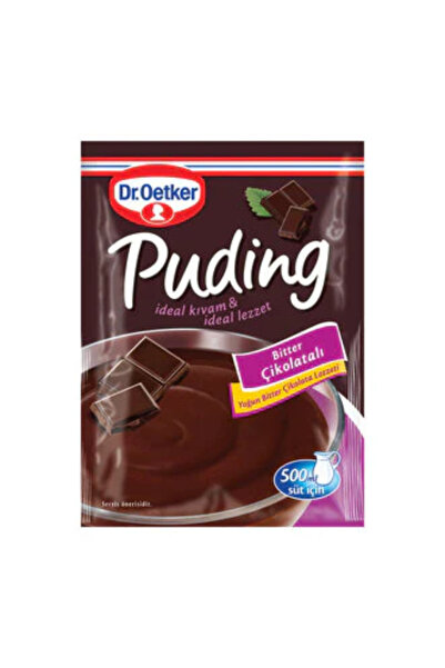 Dr. Oetker Bitter Chocolate Pudding 111g × 24