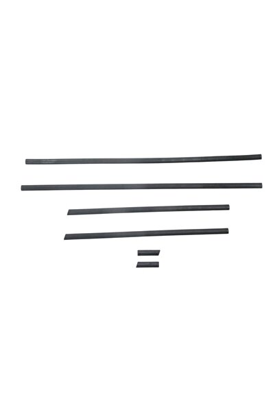 FAM Toyota Corolla Ae101 Ön Arka Kapı Bandı Set Siyah Yapışkanlı 6 Parça 93 98