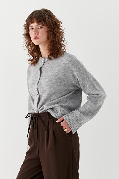 MARKALİSTE Lace-Up Palazzo Pants Brown