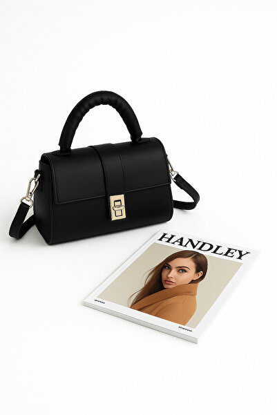 Handley حقيبة كتف وحقيبة يد فاخرة بتفاصيل قفل مميزة