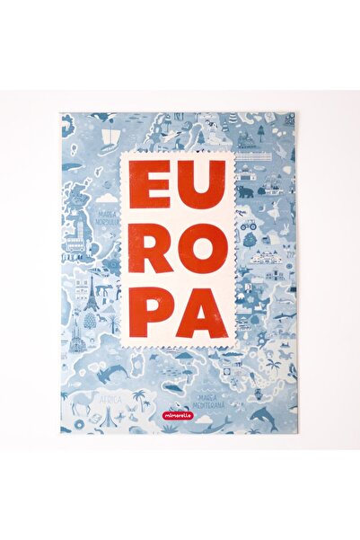 Mimorello Puzzle rotund - Harta Europei, 160 piese