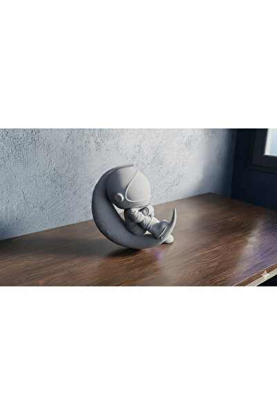 Kanem3D Astronot Masa Dekoru