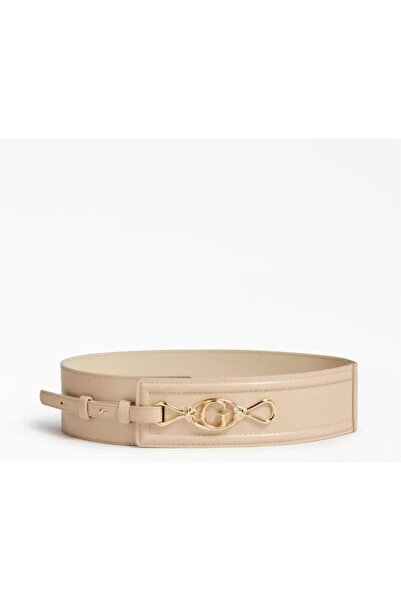 Guess Women's Logo Belt Beige S