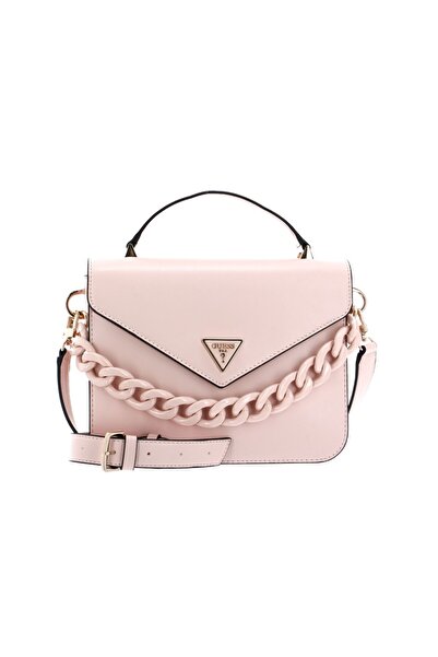 Guess Handbag Women's Corina Top Handle Letter Bag