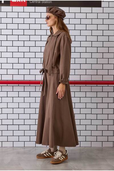 HEQA Fusta Helen fragmentată maro praf