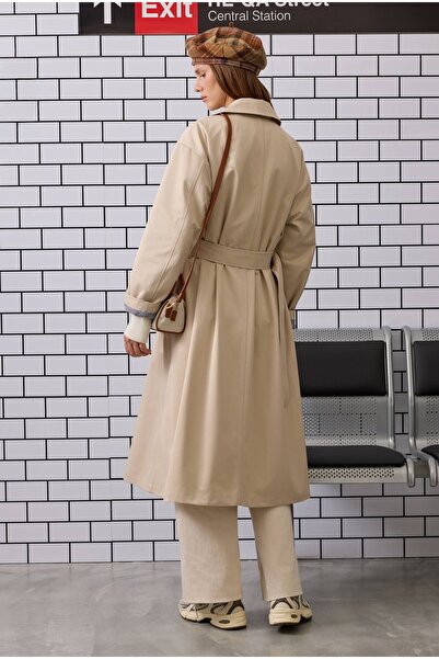 HEQA Minimal Trençkot Soft Kaşmir