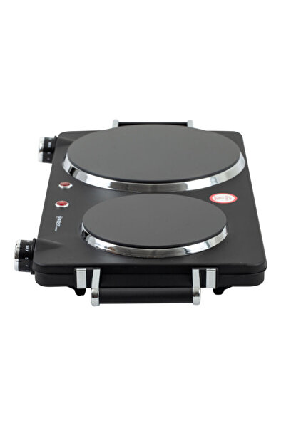 TZS First Austria Double infrared hob First Austria FA-5096-6, 2500W, Thermostat, Handles, Black