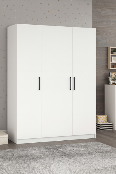 DEMEZLER MOBİLYA Modern 3 Kapaklı Gardırop