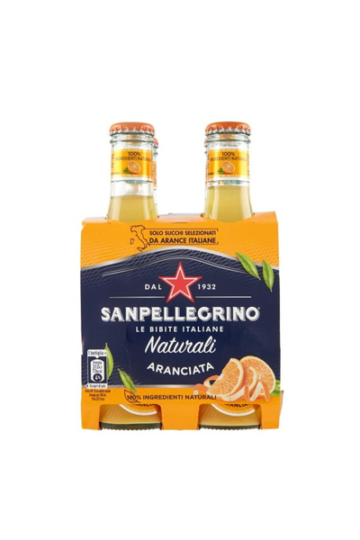 İtalian Sanpellegrino Bautura racoritoare carbogazoasa L'Aranciata San Pelleg...