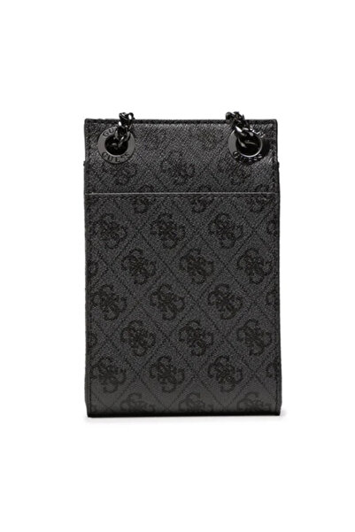 Guess Mini Logo Crossbody Handbag Noelle Chit Chat With Chain