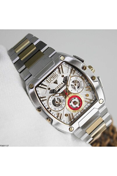 Fiesta Fs601137 Men's Steel Band Wrist Watch