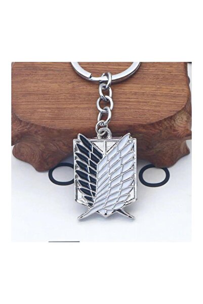 Köstebek سلسلة مفاتيح بشعار Attack On Titan