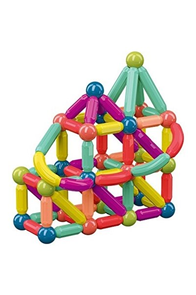 Optim Solution Set 42 Magnetic Construction Pieces, OPTIM SOLUTION, Medium Pieces, Educational