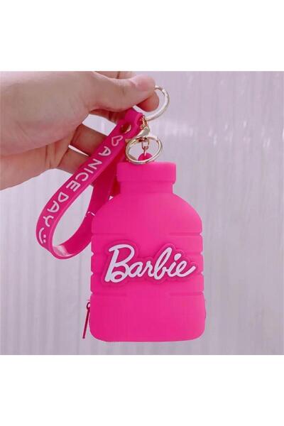 Köstebek سلسلة مفاتيح من السيليكون باللون الوردي Barbie A Nice Day