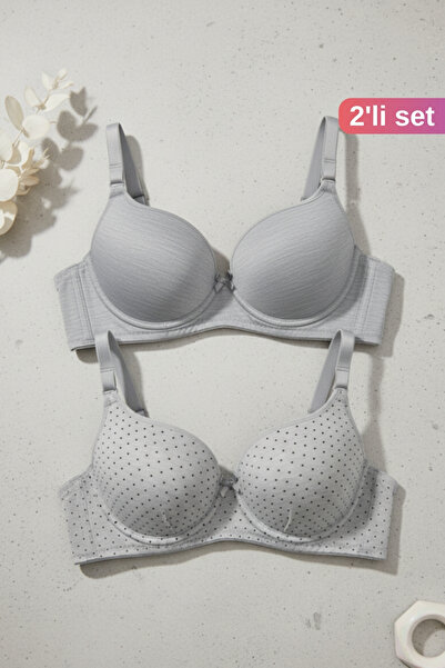ARMİLLİA DİMODA Sutien fără căptușeală din 2 piese pentru femei – Design confortabil și elegant