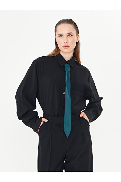 LA PANTE Men's Collared Shirt with Tie