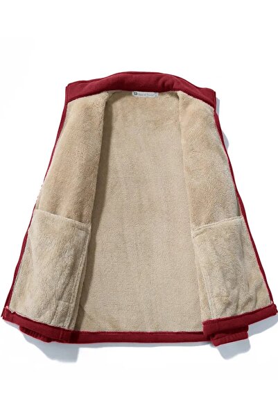 GHASSY CO. Men's Ultra Heat Plush Lined Full Zip Fleece Jacket with Pockets