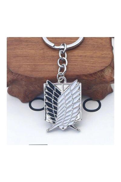 Köstebek سلسلة مفاتيح بشعار Attack On Titan