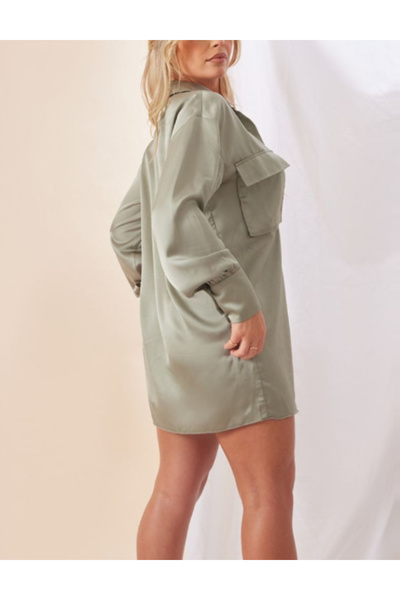 Pretty Little Thing PRETTYLITTLETHING mini dress, green