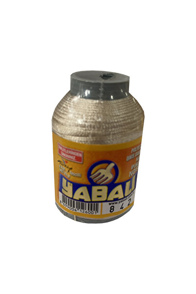 Yabalı Polyester Dikiş Dantel Nakış İpi 842 Vizon 20 Gram 6 Kat No: 50