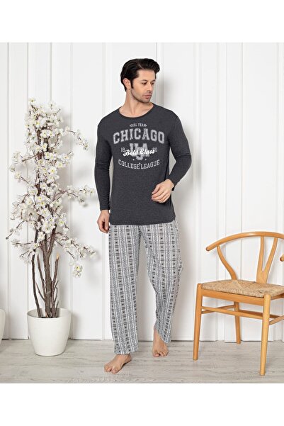 embody Men's cotton long pyjamas large 15707