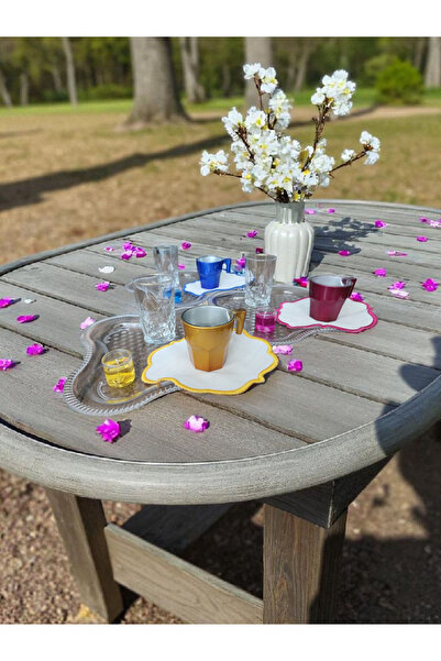 CEYHAN Mchome Presentation Tray 6-Piece Sefaf Oval