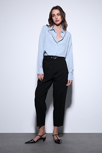 Antioch Black Women's Trousers with Pens