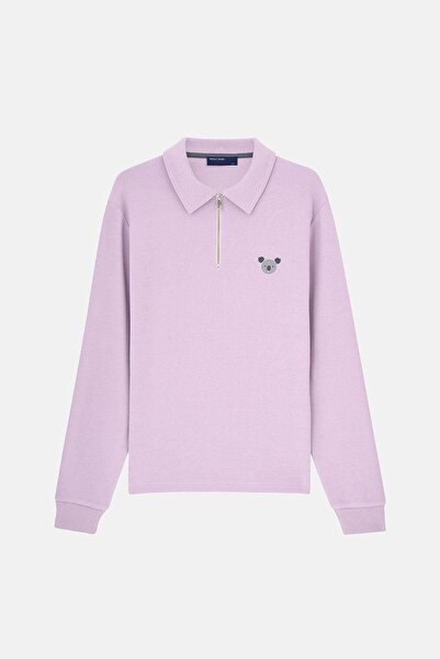 WWF Market Hanorac Koala SuperSoft Quarter-Zip - Liliac