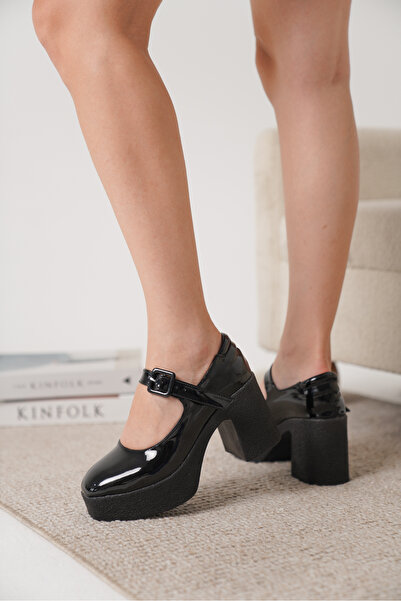 Cananın Pabuçları SMR 45-55 TOKALI TOPUKLU AYAKKABI