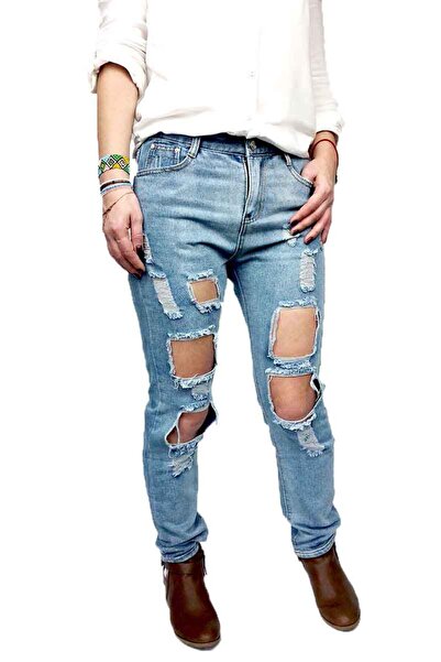 WildFashion Τζιν με ψηλή μέση, κοντό CL495