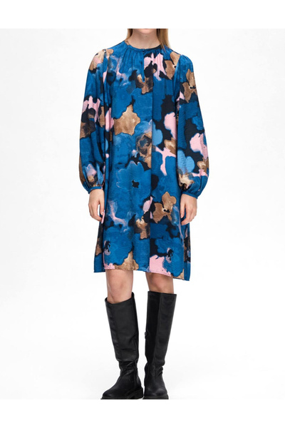 SELECTED Rochie mini Selected, mix culori