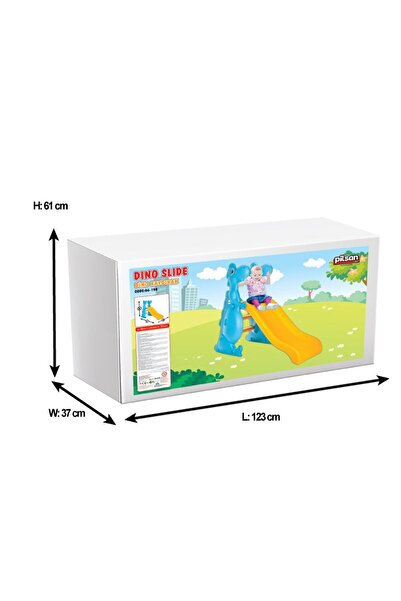 PİLSAN Children's slide Dino Slide Blue
