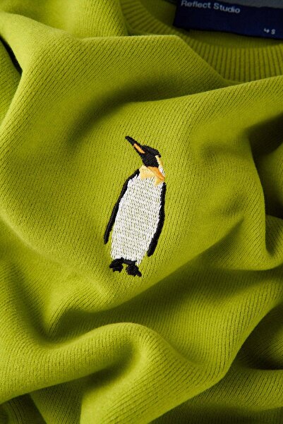 WWF Market Φούτερ Emperor Penguin SuperSoft - Πράσινο φιστίκι