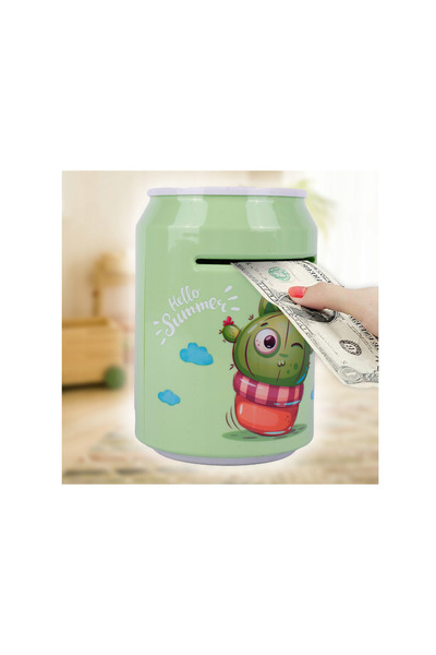 MalPlay Interactive Piggy Bank Safe, Green, 111630