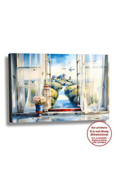Harikabirev Pictură pe pânză, pe perete, pentru sufragerie, cu efect de pictu...