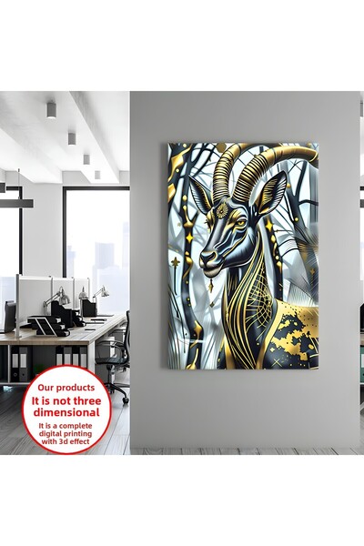 Harika bir ev PANZA-PICURĂRI DE PERETE-PIEȚĂ DE SALĂ FIGURĂ ANIMALĂ CAVAL NEM...