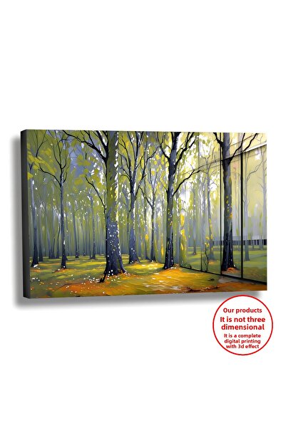 Harika bir ev ΚΑΝΒΑΣ-ΤΟΙΧΟΥ-ΣΑΛΟΝΙΟΥ ΠΙΝΑΚΑΣ ΜΕ ΕΦΕ ΛΑΔΙΟΥ ΤΟΠΙΟ ΔΑΣΟΥΣ ΤΕΧΝΗ...