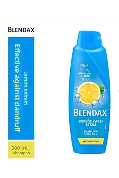 markentegra Blendax Lemon Extract Shampoo Effective Against Dandruff, 500 ml