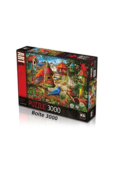 Ks Games 3000 قطعة من حدائق بيرد هاوس للطيور المتزوجة