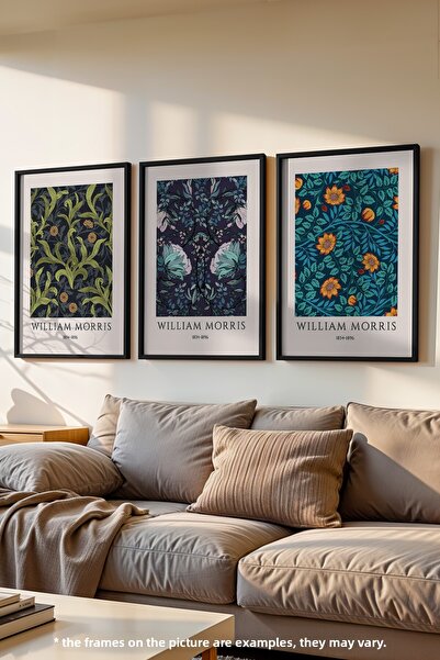 Basquiart Poster cu ramă neagră, ediție nordică, set de 3 tablouri nr:42