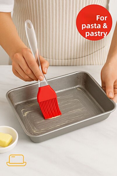 Open Home Concept 4-Piece Practical Silicone Kitchen Set – Mixing, Greasing, Serving and Cream Coating