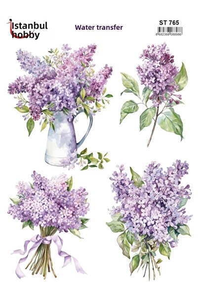 İstanbul Hobi ورق نقل مائي 25×35 سم ST-765