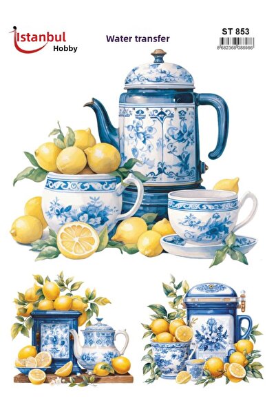 İstanbul Hobi Water Transfer Paper 25X35Cm St-853