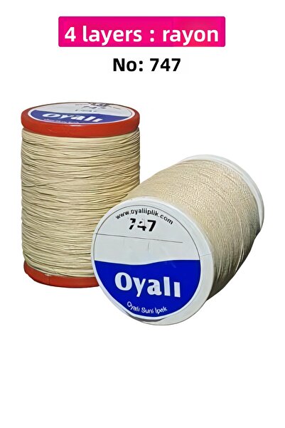 Royaleks Ochih de croșetat din fire de mătase artificială cu 4 straturi, cu m...