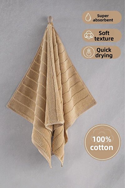 Karna Home منشفة قطنية فردية من جاكار كارنا بريميوم فيينا - 70 × 140