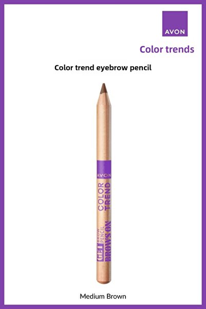 AVON Color Trend Eyebrow Pencil - Medium Brown