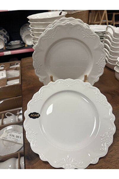 ACAR 6 Li King Breakfast Serving Plate 23 cm