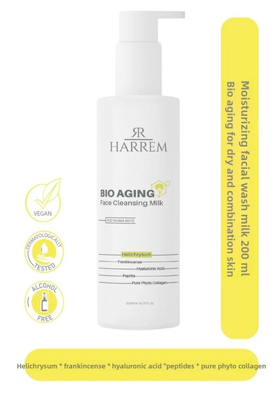 Harrem Bio Aging Facial Washing Milk for Dry Skin