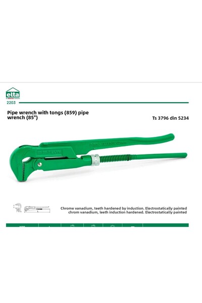 Elta Pipe Wrench (with Handle) 2 Inch