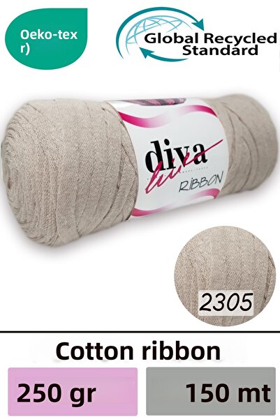 Diva İplik Κορδέλα Diva 2305 Μπεζ